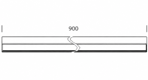 LED-Balkenleuchte 14/18/22/25W 3000/4000/5000K 3500lm 600mm sz