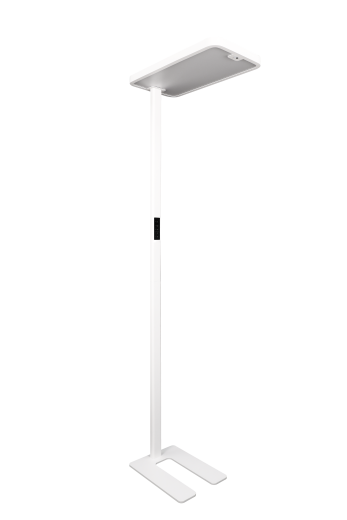 Vollspektrum Stehleuchte Arcus 100W, 6750lm indirekt, 2250lm direkt, 3000/4000/6000K, TouchDim