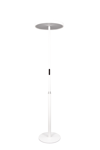 Stehleuchte Arcus rund 60W, 4000lm indirekt, 4000lm direkt, 3000/4000/5000/6000K, TouchDim