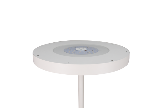 Stehleuchte Arcus rund 60W, 4000lm indirekt, 4000lm direkt, 3000/4000/5000/6000K, TouchDim