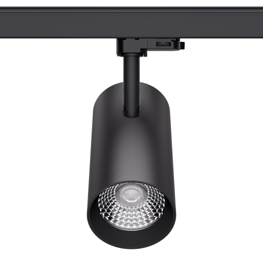 3-Ph Strahler VIBE 30W Fixoptik, 15°/24°/36°/60°, CRI97, 3000lm, Ph.Dim sz