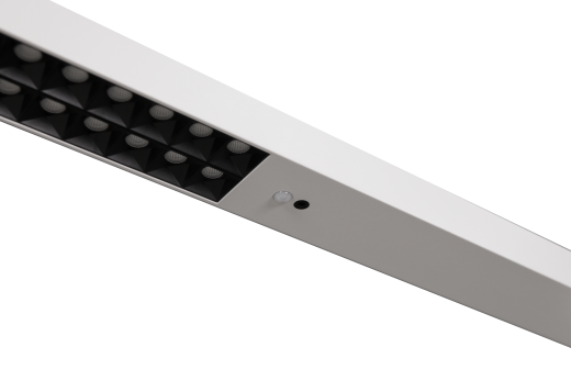 Bürostehleuchte Arcus 60W, 5500lm indirekt, 2000lm direkt, 3000-6000K, TouchDim/Tagesllichtsensor/Bewegungssensor