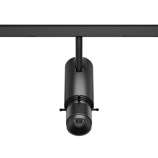 Premium Profilstrahler für 48V--Stromschiene mit Blendenschiebern 10W , Ra97, 350lm, Framing 53°, sz