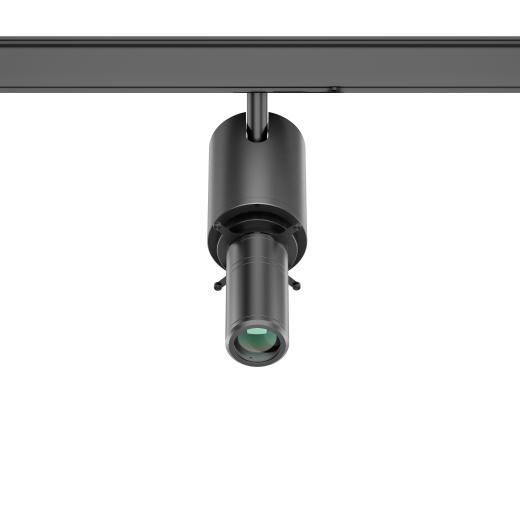 Premium Profilstrahler für 48V-Stromschiene mit Blendenschiebern 10W , Ra97, 300lm, Framing 18-36°, sz