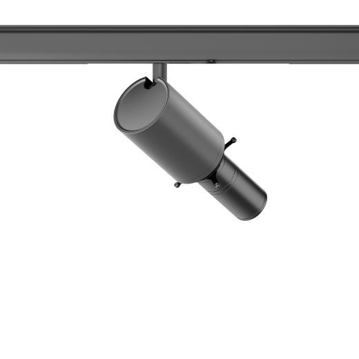 Premium Profilstrahler für 48V-Stromschiene mit Blendenschiebern 10W , Ra97, 300lm, Framing 18-36°, sz