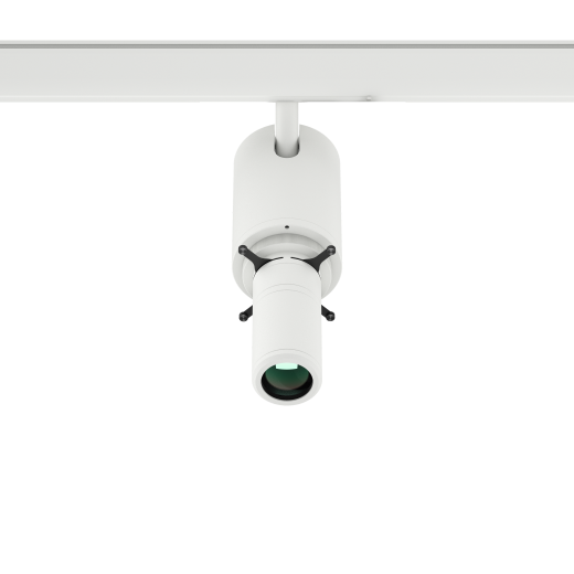 Premium Profilstrahler für 48V-Stromschiene mit Blendenschiebern 10W , Ra97, 300lm, Framing 18-36°, ws