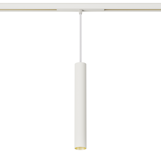 48V Zylinder-Pendelleuchte 10W, Ra97, 640lm, 15°/24°/36°/50°, ws