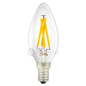 LED Kerze C35, Edison Classics filament E14, 2W, 2700K, dimmbar