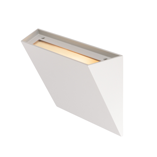 LED-Wandleuchte STEEP 11W, 2700/3000K umschaltbar, Ph.Dim, weiss