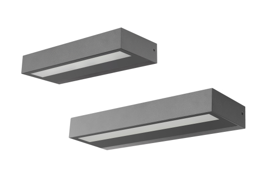 Wandaufbauleuchte LED Coppo 7.5W, 300lm, CRI90, 2700/3000K, Breite 220mm