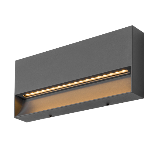 Wandaufbauleuchte LED Fina L 8.7W, 195lm, CRI90, 2700/3000K, anthrazit