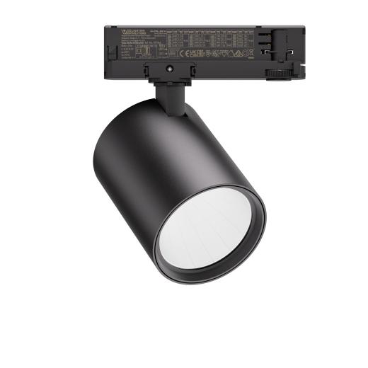 3-Ph Strahler COMPACT 30W CRI90 3150lm INT Reflector DALI sz