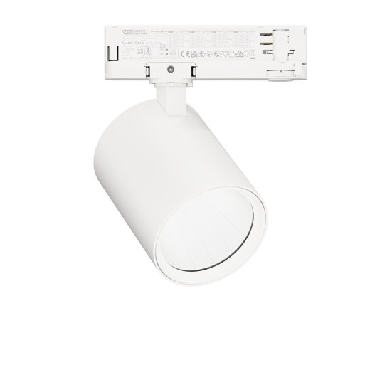 3-Ph Strahler COMPACT 30W CRI90 3150lm INT Reflector DALI ws