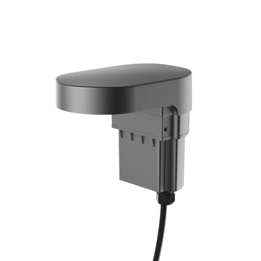 LED Pollerleuchte anthrazit, L=750mm, 12W 3000K, Abstrahlung 60° asymetrisch, CRI80, DALI2/Push, IP65