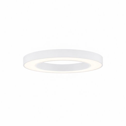 Anbauleuchte RING 600 weiss, Mikroprisma, 30/40/50W, 3000/4000K, IP20, DALI-ERGOdim ready