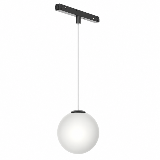 Systempendel BALL schwarz, LED 5W 350lm 3000K CRI90, DALI