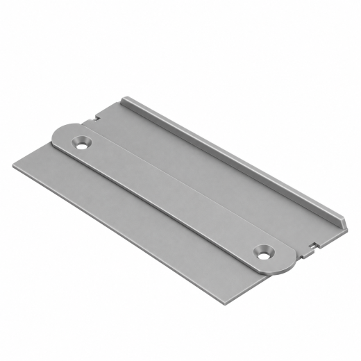 XTSF 10 - Abdeckplatte für Einspeisung, grau