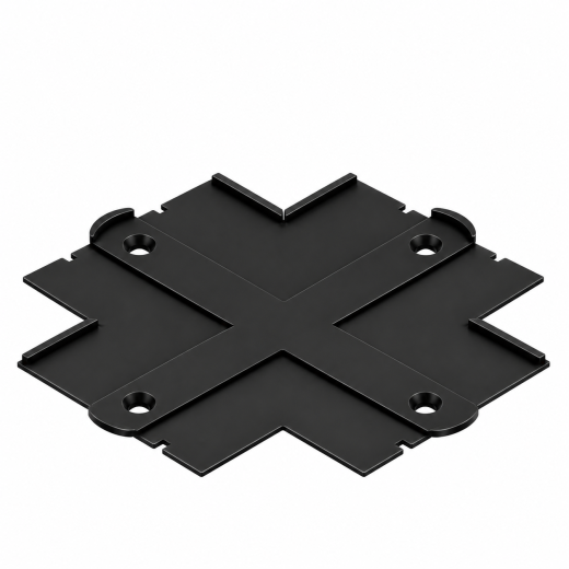XTS 30 - Abdeckplatte für Kreuzverbindung, schwarz