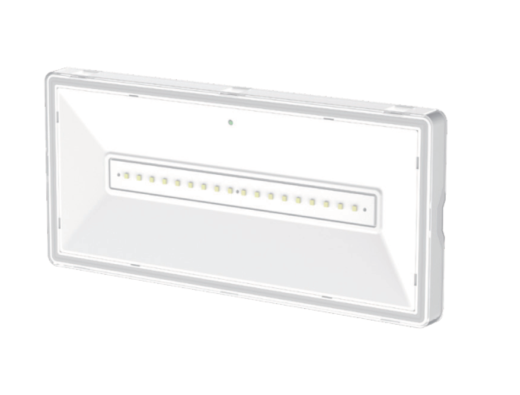 LED-Sicherheitsleuchte 6W 450lm IP20, weiss inkl. Piktogramme