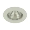 Einbauring 77mm Frontaustritt, Bef. mit Torsionsfedern weiss
