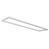 Einbaurahmen weiss RAL 9016 für LED-Panel 30x120cm