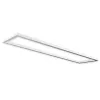 Einbaurahmen weiss RAL 9016 für LED-Panel 30x120cm