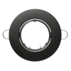 TRIM RING SWIVEL 68mm WH 30° matt weiss/schwarz/nickel geb.