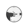 Ledeshi LED STRIPE Ø270 anthr., 18/24W, 3000/4000K, IP54, HF Sensor (CF)
