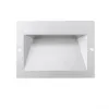 Wandeinbauleuchte L9 silbergrau 80CRI IP65 10W 320lm 100° 3000K