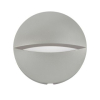 Wandaufbauleuchte LED Round silbergrau 80CRI 10W 350lm 3000K