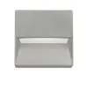 Wandaufbauleuchte LED Square silbergrau 80CRI 10W 350lm 3000K