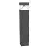 LED-Pollerleuchte NEVIO SQ H800 8W 800lm 3000K IP65 Anthrazit