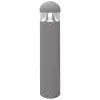 LED-Pollerleuchte NEVIO RD H800, 8W, 800lm, 3000K, IP65, ALU