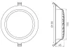 DOWNLIGHT LED 18W 30-40-5700K LOCH-Ø 160-170MM IP44