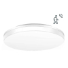 LED-Aufbauleuchte rund Ø280 13/18W 3/4/6000K IP54 ws SENSOR