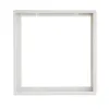 Aufbaurahmen weiss für LED PANEL 600x600mm vormontiert