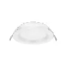 LED-Deckenstrahler 18W Loch-Ø140-150mm IP44 IK06 On/Off Silber