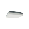 Ledeshi LED SLICE SQUARE N II ws, sil o. anthr, 10/15W, 3000/4000K, IP54, 210X210, HF-SENSOR