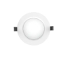 LED-Deckenstrahler 18W, 90°, (A:Ø170-Loch:Ø140-150), 1800lm, CRI 80, IP44, IK06, On/Off ws