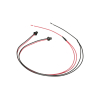 500mm Y-Kabel AWG20 rot/schwarz mit 2 Stecker