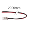 Einspeisung IP20 10mm 2-Pin, monochrom, 2000mm Kabel