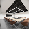 Pendelleuchte SALT 150cm direkt/indirekt schwarz LED 35W+14W DALI2/Push