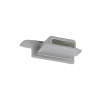 Endkappe ABS grau FLAT.KRAGEN - 17,5x7