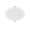 LED Deckenstrahler Flat 10W 1000lm CRI90 Loch-Ø90-95mm Ph.-Dim 3000K IP54
