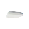 Ledeshi LED SLICE SQUARE N II, ws, sil o. anthr., 10/15W, 3000/4000K, IP54, 210x210mm, PhaseDim