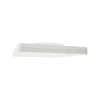 Ledeshi LED SLICE SQUARE IV PLUS weiss, 24/32W, 3000/4000K, IP54, 400x400mm, DALI