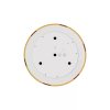 Ledeshi LED MODUDISC gold brushed, Mikroprisma, 10/18/24W, 3000/4000K, IP20, Ø320mm, DALI