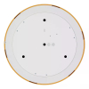Ledeshi LED MODUDISC gold brushed, Mikroprisma, 38/55W, 3000/4000K, IP20, Ø600mm, DALI