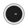 Ledeshi LED MODUDISC sz, Mikropr., 17/22/30W, 3000/4000K, IP20, Ø450mm, DALI, NOT 1h