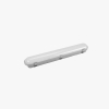 LED-Feuchtraumleuchte 36W, 4000K 1200x95x80mm IP65 mit Durchgangsverdrahtung